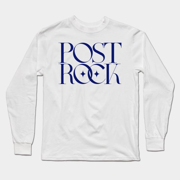 POST ROCK Long Sleeve T-Shirt by DankFutura